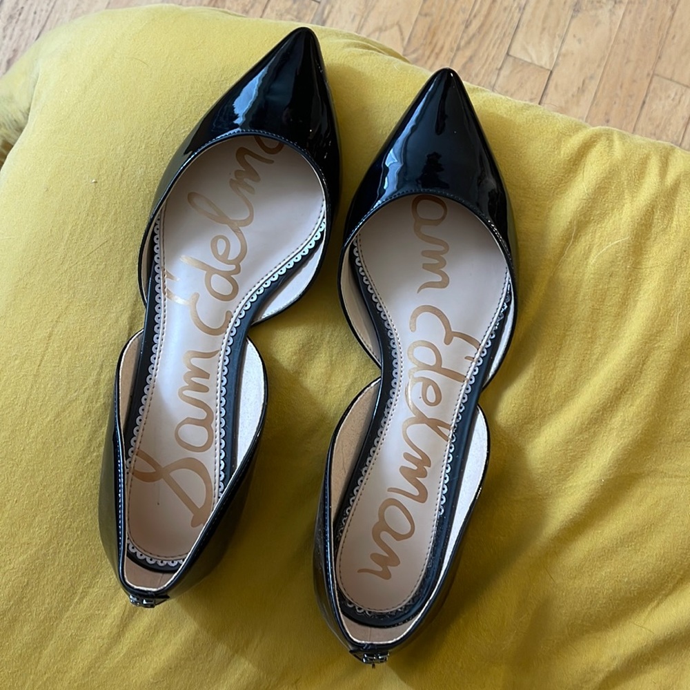 Sam Edelman shiny flats
